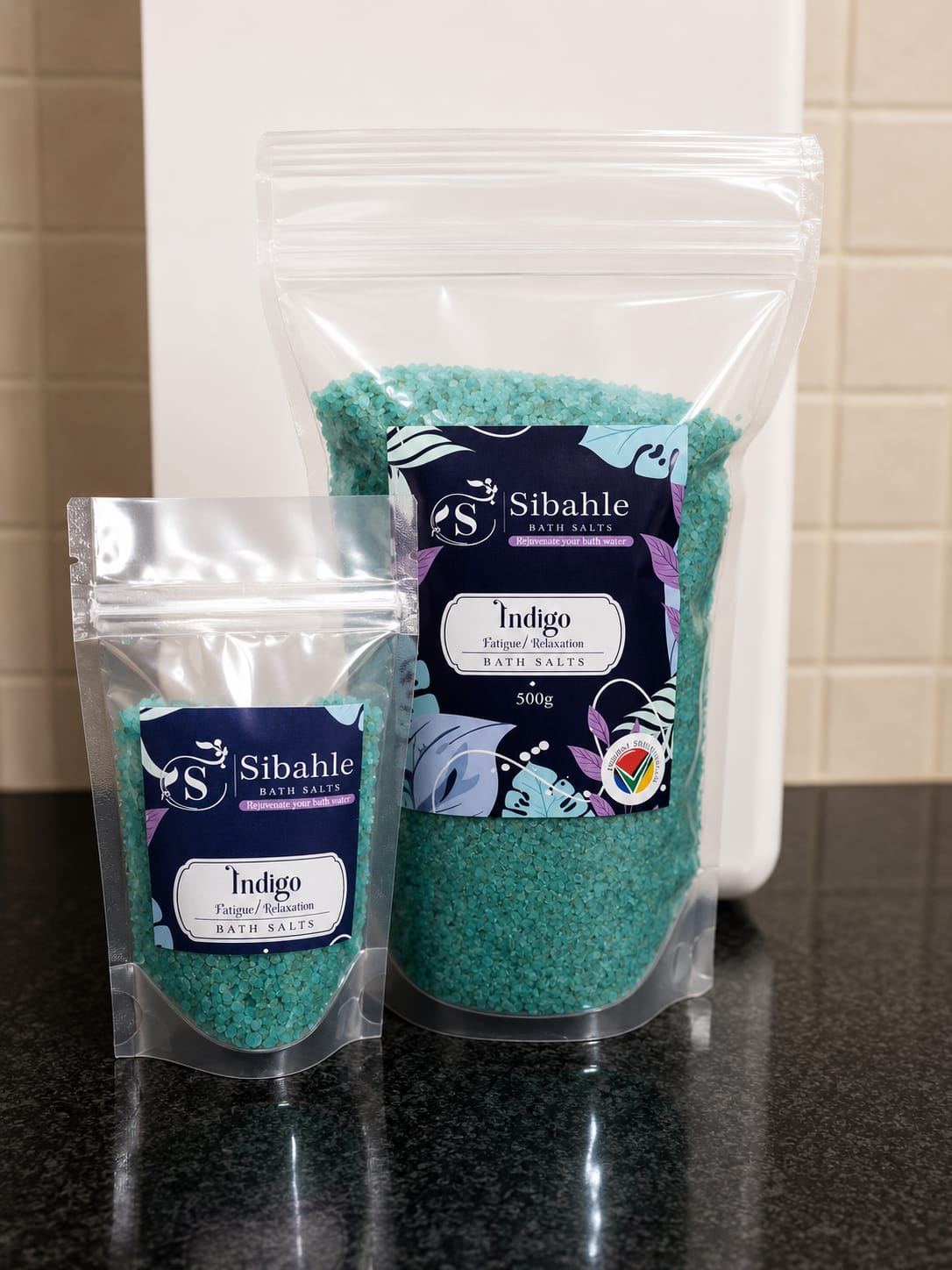 Sibahle Indigo bath salts, 500g